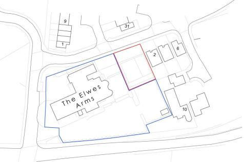 Aerial Plan (Marked in Red)