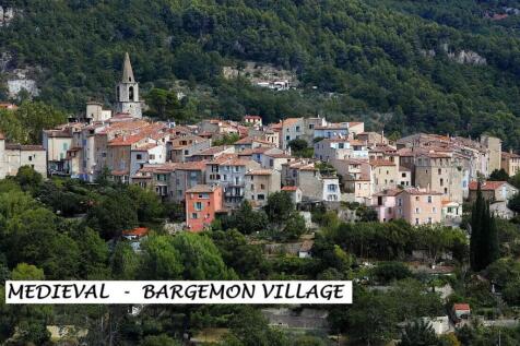 Der Ort Bargemon, Var, Provence-Alpes-Côte d'Azur