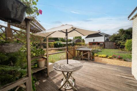 Decked Terrace to Front Garden