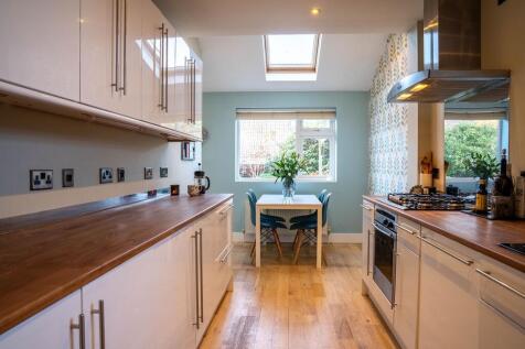 Breakfast table in the kitchen
