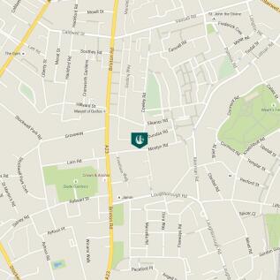 Map - Oval Quarter,