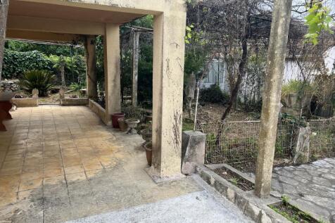 veranda and garden