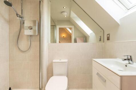 An en-suite shower room away from the family