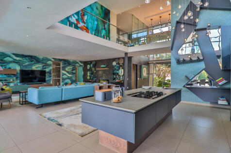 Open plan living area