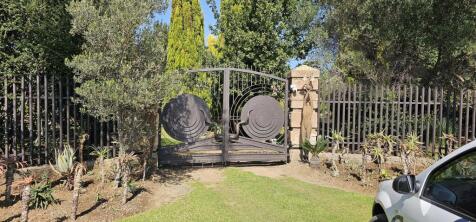 Automated gate entrance