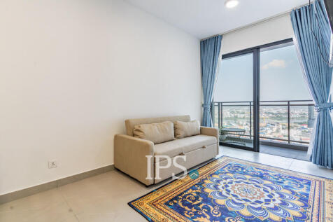 18th Floor 1 Bedroom Condo For Sale - Urban Village Phase II, Chak Angrae Leu, Phnom Penh