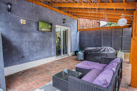 Covered BBQ Area