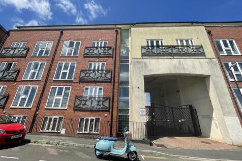 Impressive modern building with large windows...