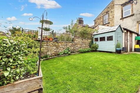 Lawn and Mature Shrubs