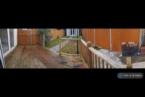 Back Garden, Decking Area And Bbq Area
