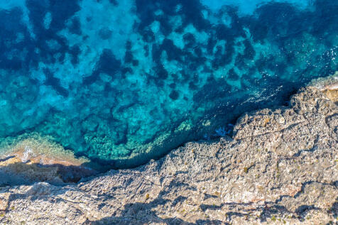 View from the upper terrace