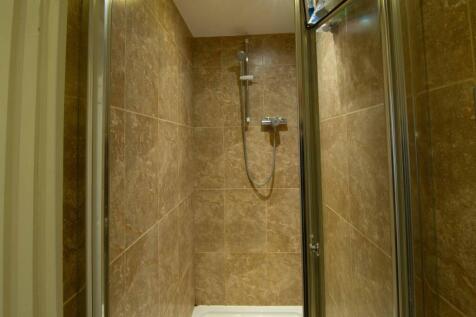 Walk in shower main house