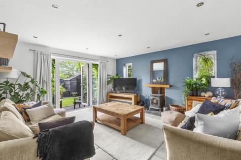 Living Room With Log Burner