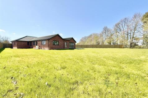 rear aspect and garden