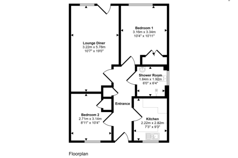 2 Upper Balcomb Mews, Millmeads, Margate, CT9 3YN