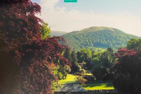 Across Fitz Park towards the Lakeland fells (June)