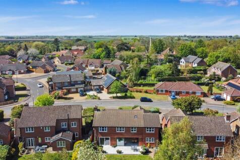 Rear garden - Aerial View