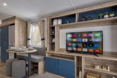 Built In Tv Unit And Dining Area Inside The Willer