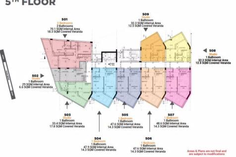 5th Floor Plans