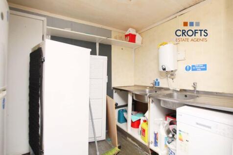 Cafe kitchen/storage area