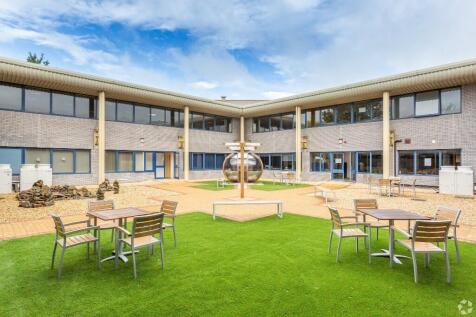 Landscaped courtyard