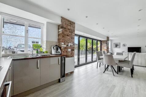 Living Room and Dining Kitchen