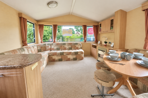 Willerby Rio Holiday Caravan Open Plan Lounge With