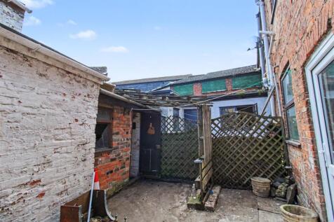Rear of property