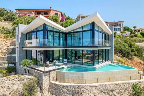 02-santa-ponsa-Meerblick-Villa in moderner Architektur-kaufen-glas