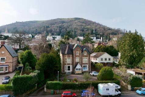 View of the Malvern Hills from balcony