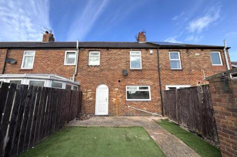 Rear of property