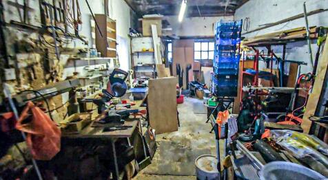 Garage and Work Room