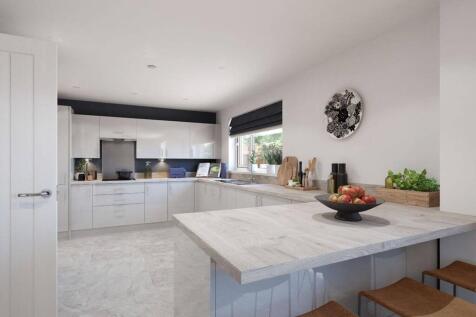 There's plenty of storage and worktop space in the kitchen