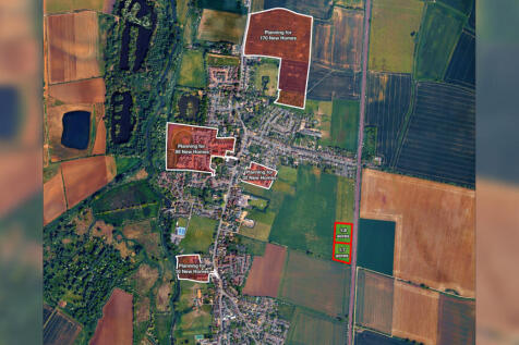 Close to planning on Greenfield land.