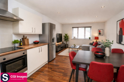 CGI Image - Kitchen/Dining/Living Room