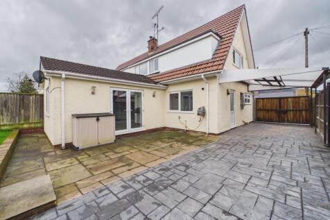 Rear of house