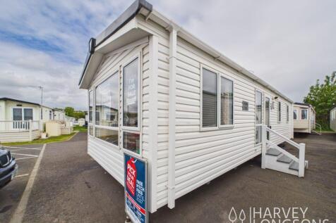CExterior view of Atlas Ruby static caravan for sa