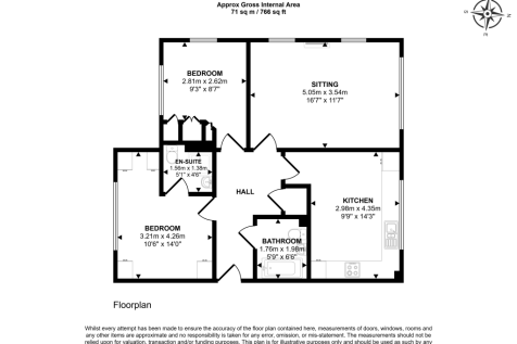 Flat 1 Kings Oak Court, RG1 4PX