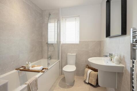 Bathroom in the Shaftesbury detached four bedroom home