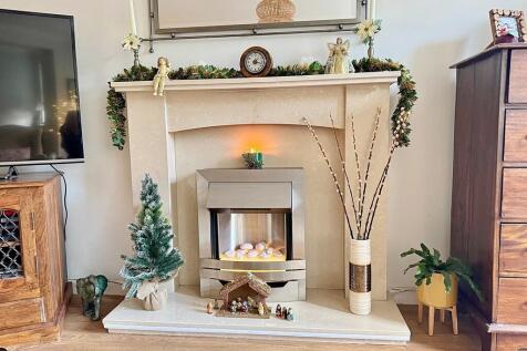 xmas fireplace