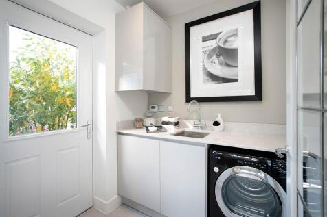 Separate utility room provides space for the laundry