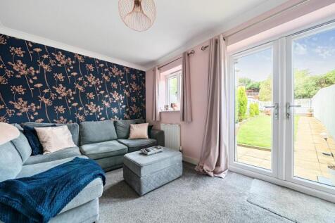 living room facing door