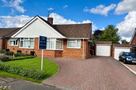 Semi-detached bungalow with potential