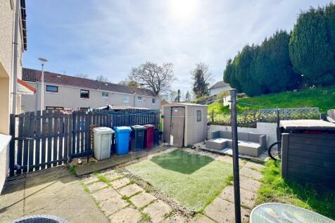 Westburn crescent, Rutherglen Rear Garden Image