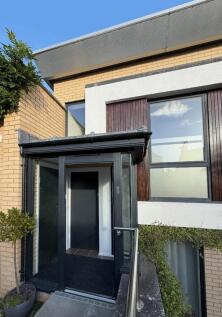 The main door leads into the entrance landing, the
