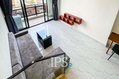 8th Floor Duplex 2 Bedroom Condo For Sale - L Tower, Beoung Tumpun 2, Phnom Penh