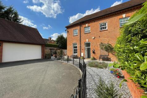 Front of house and garage