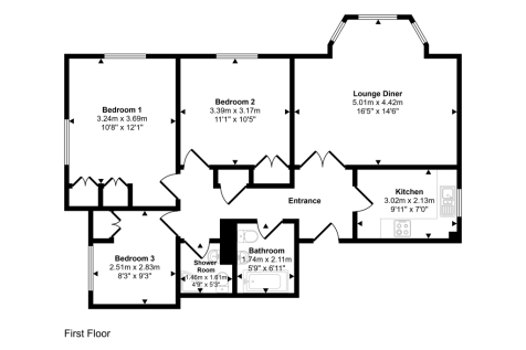 Flat 11, 21 Streatham Common North, Streatham, London, SW16 3HJ