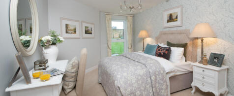 Show home master bedroom