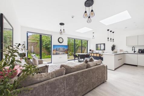 Open plan kitchen-living-dining room